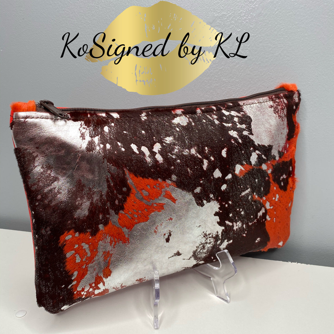 Perfectly Imperfect Acid Wash Leather Hair on Hide