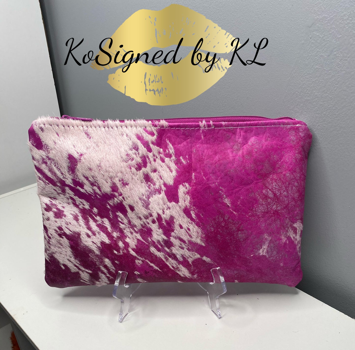Perfectly Imperfect Acid Wash Leather Hair on Hide