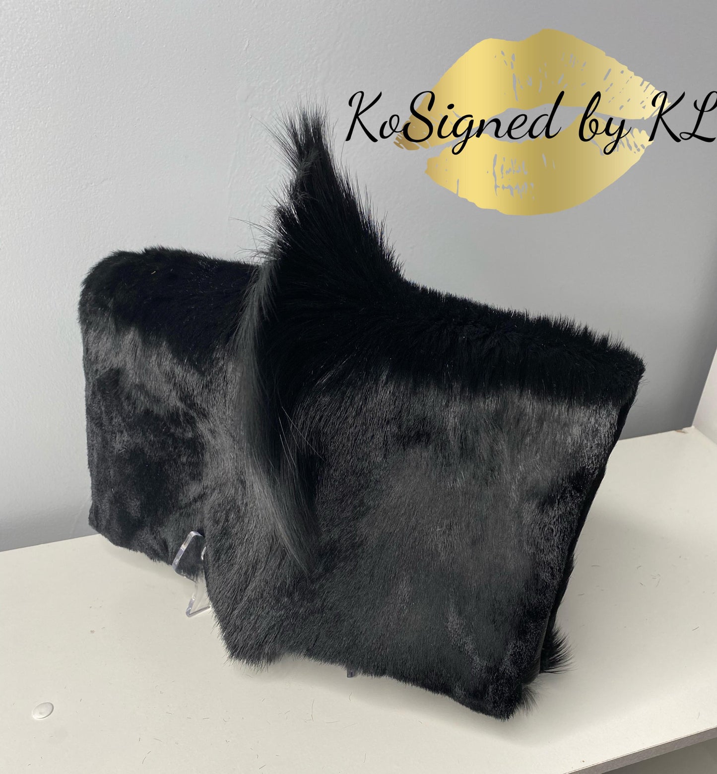 Exotic Fur Springbok Clutch