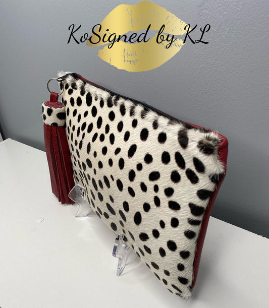 Cheetah Printed Cowhide/Leather