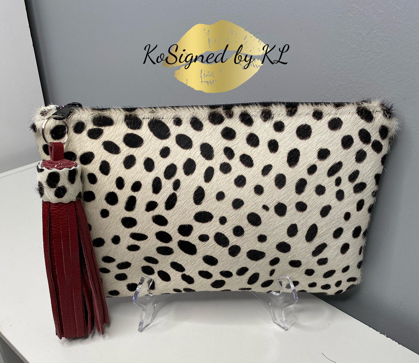 Cheetah Printed Cowhide/Leather