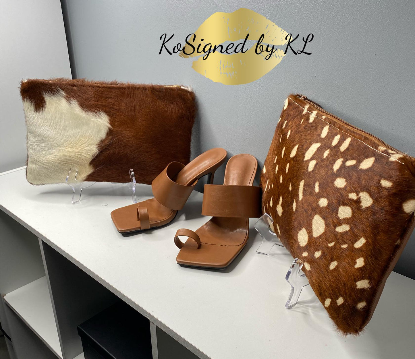 Spotted Antelope Leather Hair on Hide